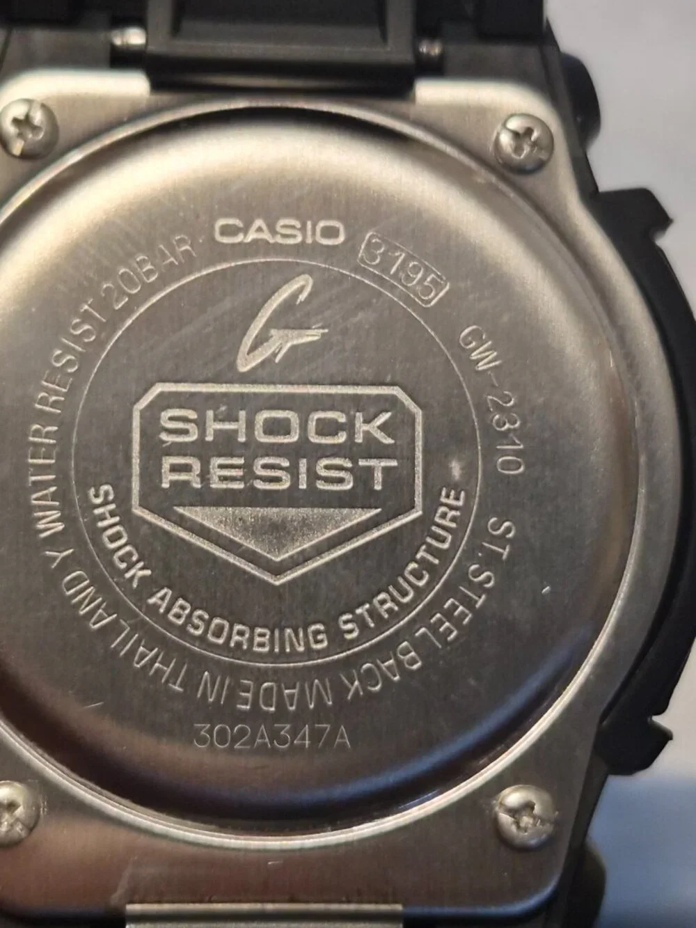 Casio G Shock digital Solar